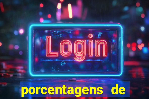 porcentagens de jogos pagantes